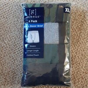 George 4 pack boxer brief